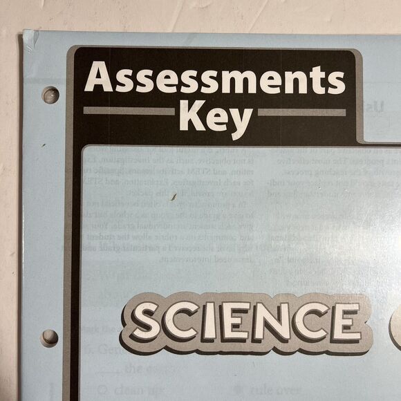 BJU Press Bob Jones Homeschool Curriculum Science 1 Assessments Key - Picture 2 of 7